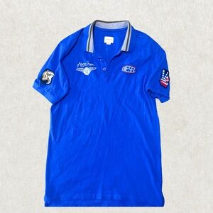 Rare vintage Diesel "Flying Cougar" polo shirt XXL